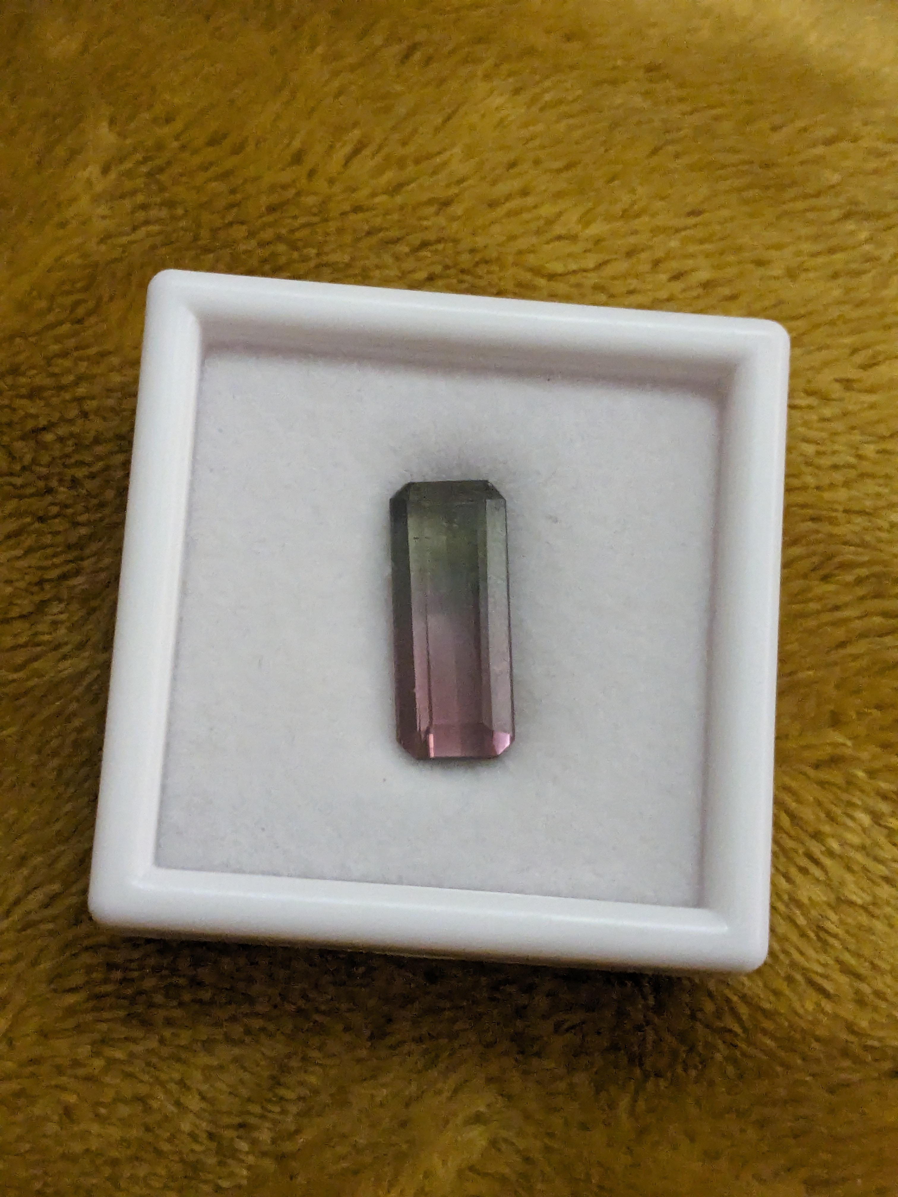 3 - 704ct Bicolour Pink Green Tourmaline